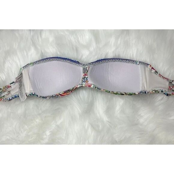 Nanette‎ Lepore Greek Tiles Tease Bandeau Women’s Size Small - Picture 8 of 12
